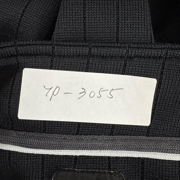 Footjoy Drop Needle Pullover Mens Large Black 1/2 Zip Golf Polyester TP-3055 - Picture 2 of 9